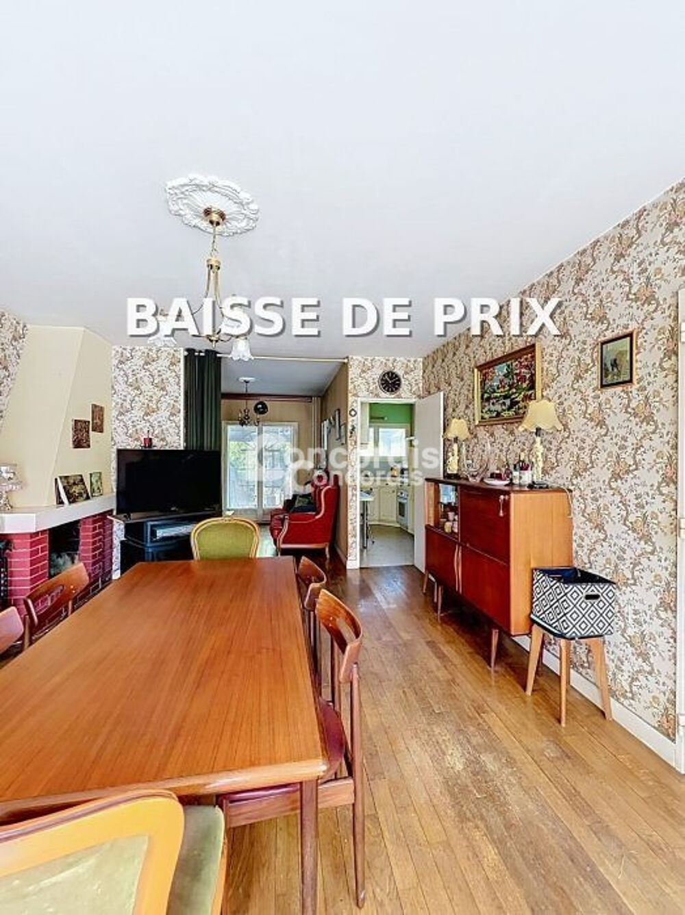 Maison 4 chambres, garage et jardin