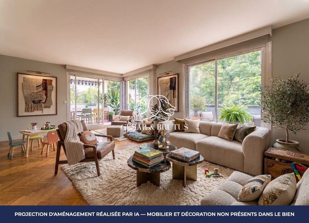 Appartement familial T5 de 129 m2 lumineux avec terrasse - rési