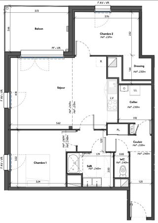  Appartement à vendre 3 pièces 70 m²