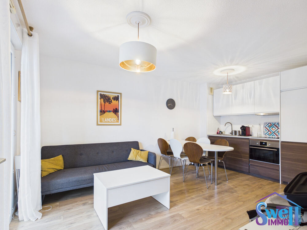 Vente Appartement Proche plage, beau T3 de 48m² rénové dans résidence avec pis Moliets-et-maa