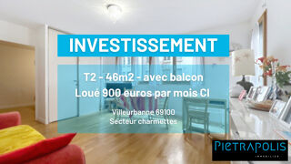  Appartement  vendre 2 pices 46 m