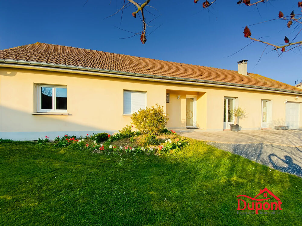Magnifique plain pied au calme 4 chambres à vraux