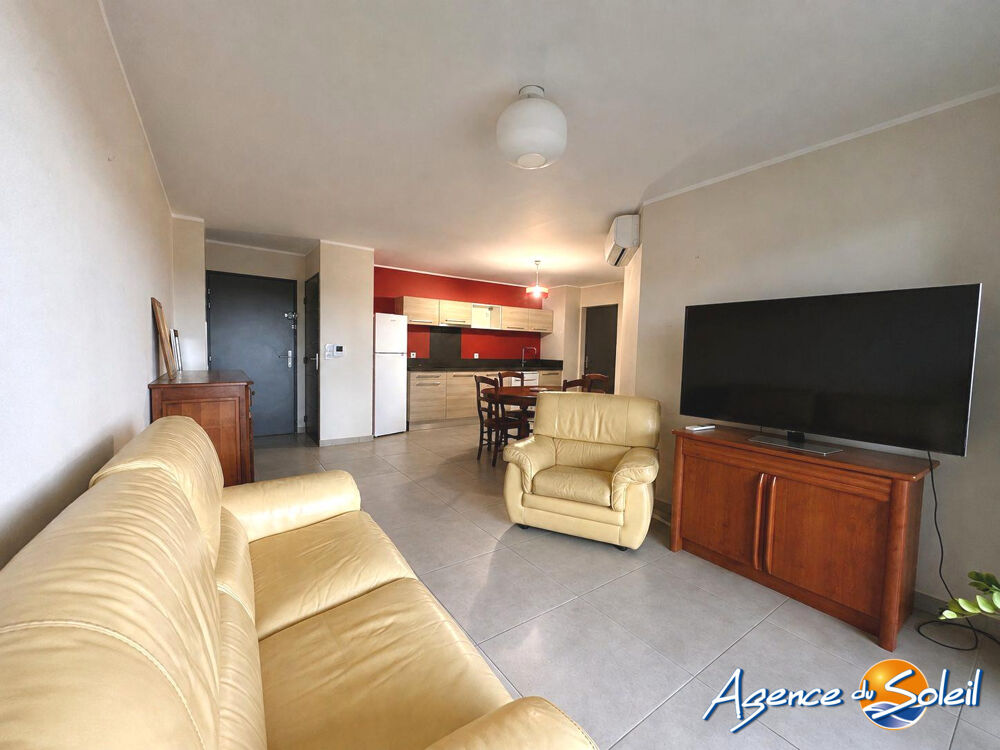 Vente Appartement T3 de 62m² avec terrasse parking et garage Canet-en-roussillon