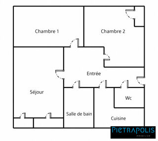  Appartement à vendre 3 pièces 63 m²