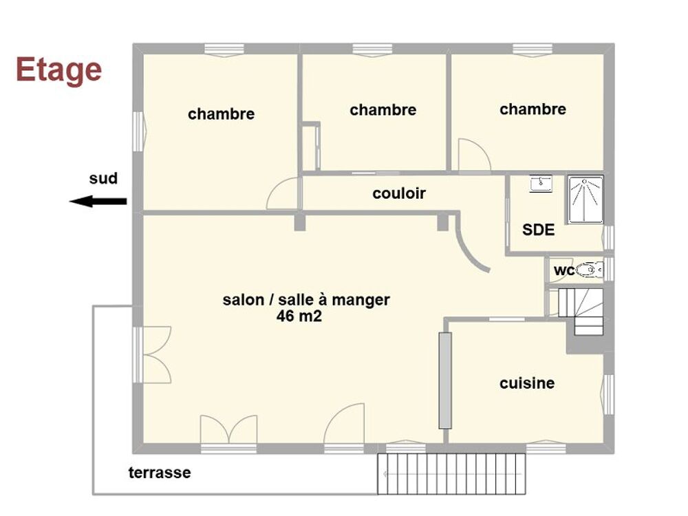 Maison contemporaine de 105 m2 habitables avec jardin à Seissan