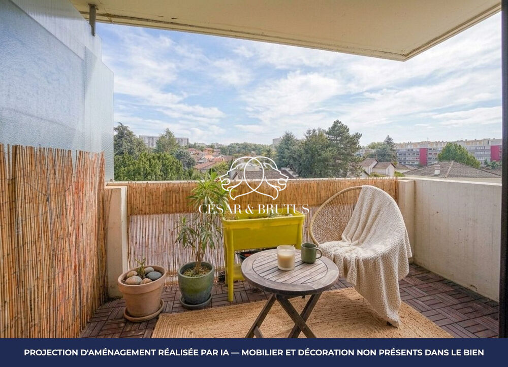 LYON 05 - appartement T4 de 94 m² avec balcon, cave et stationn