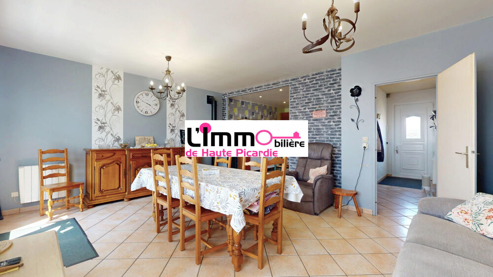Vente Maison ? Exclusivité • Pavillon de Plain-Pied Individuel avec Gra Foucaucourt-en-santerre