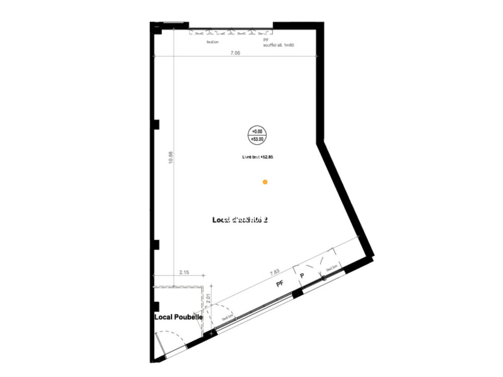   Orvault- Bureau 92 m2 Orvault