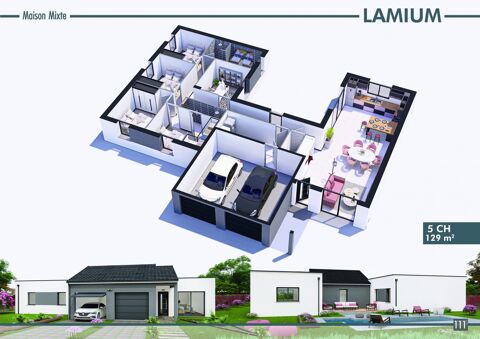 Maison neuve à construire 383215 Fremifontaine (88600)