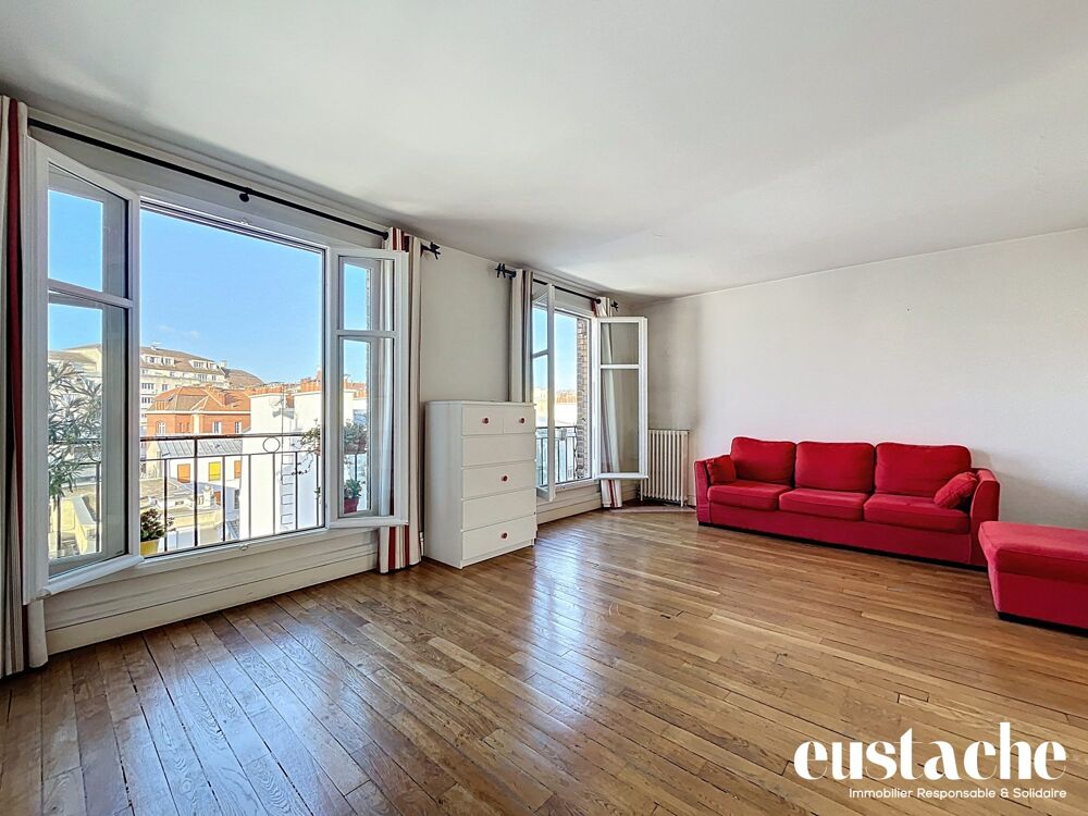 Charmant 2/3 pièces avec balcon en dernier étage !