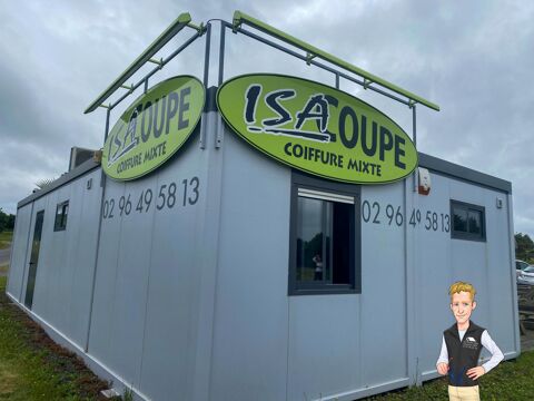 Murs et fond , salon de coiffure 99900 22450 La roche-jaudy