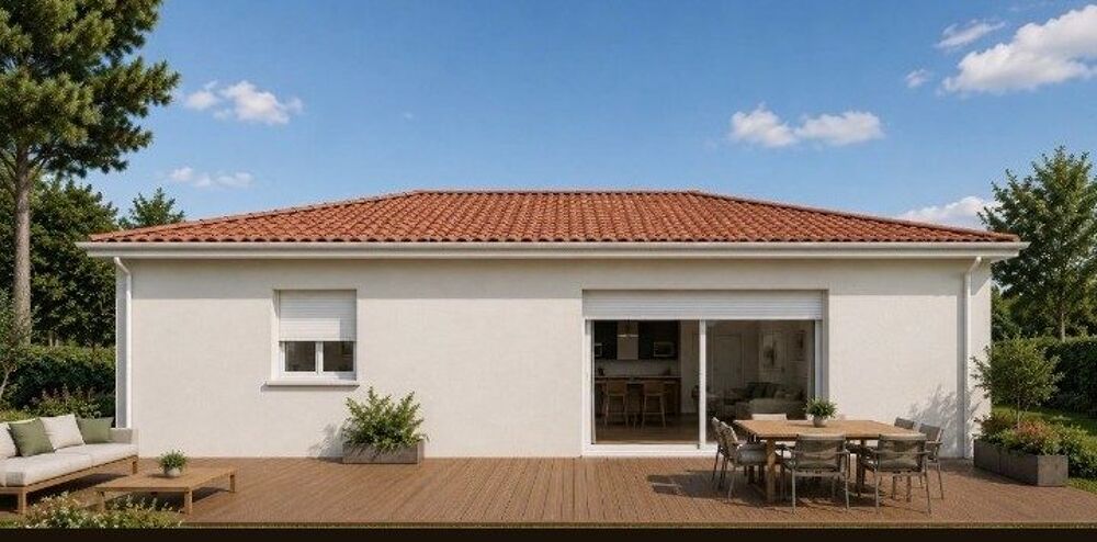 Sur la commune de Saint Bueil, à vendre une maison neuve de pla