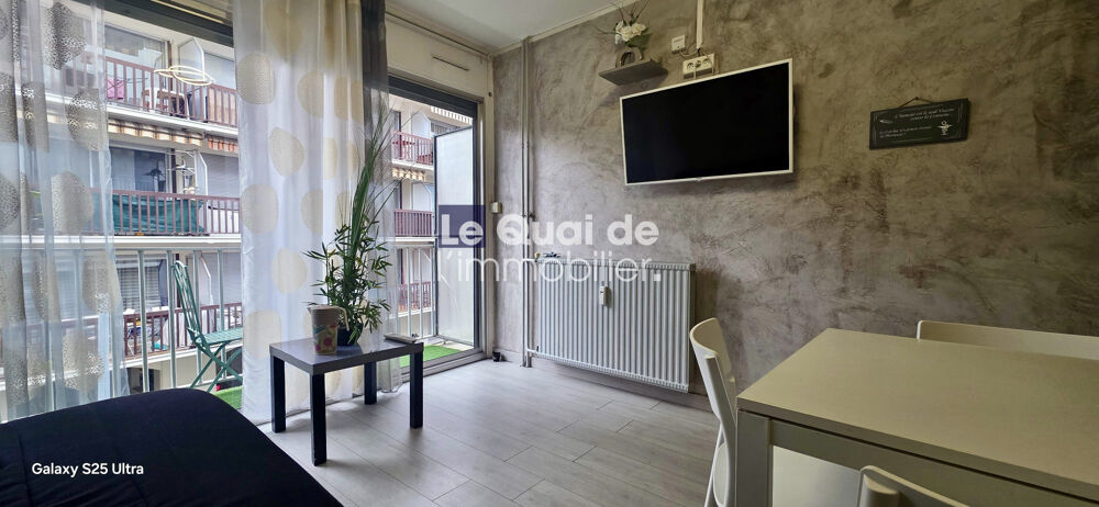 AIX-LES-BAINS  MARLIOZ  T2 TRAVERSANT  BALCON  ENVIR