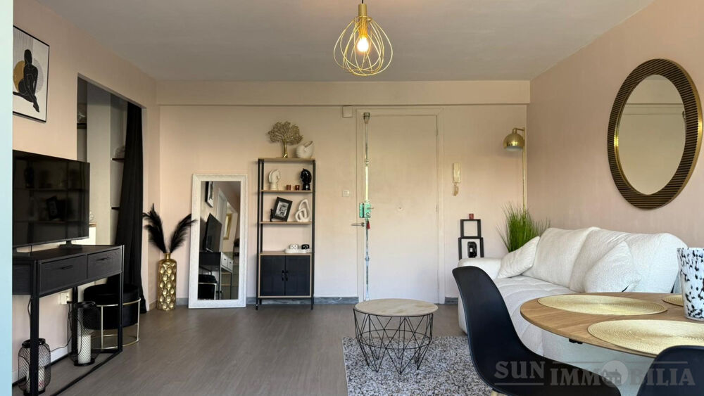 Un superbe appartement studio rénové avec une grande terrasse
