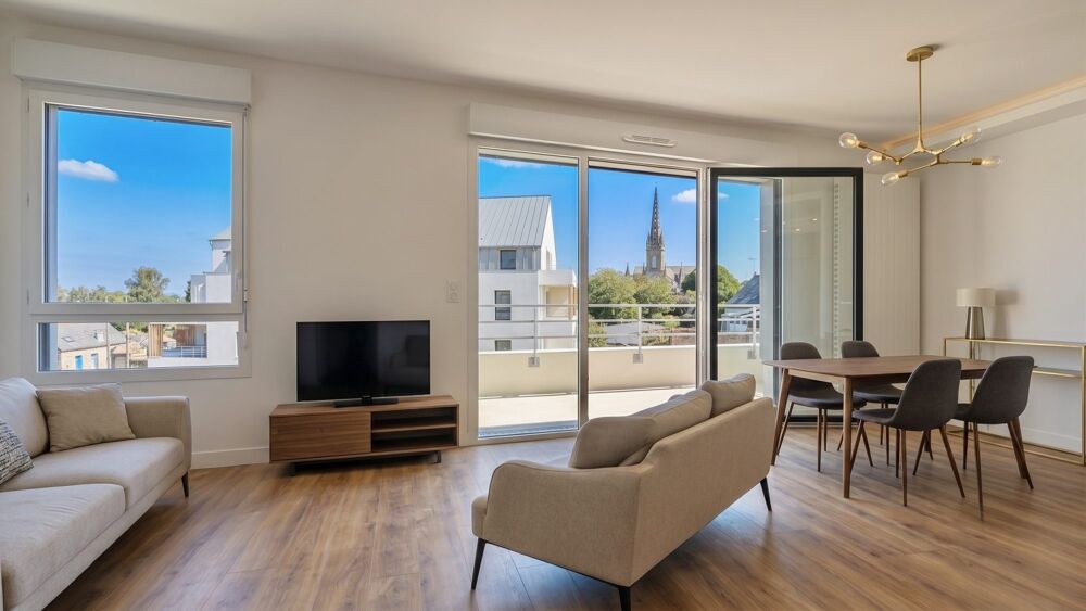 Beau T4 duplex dernier étage
