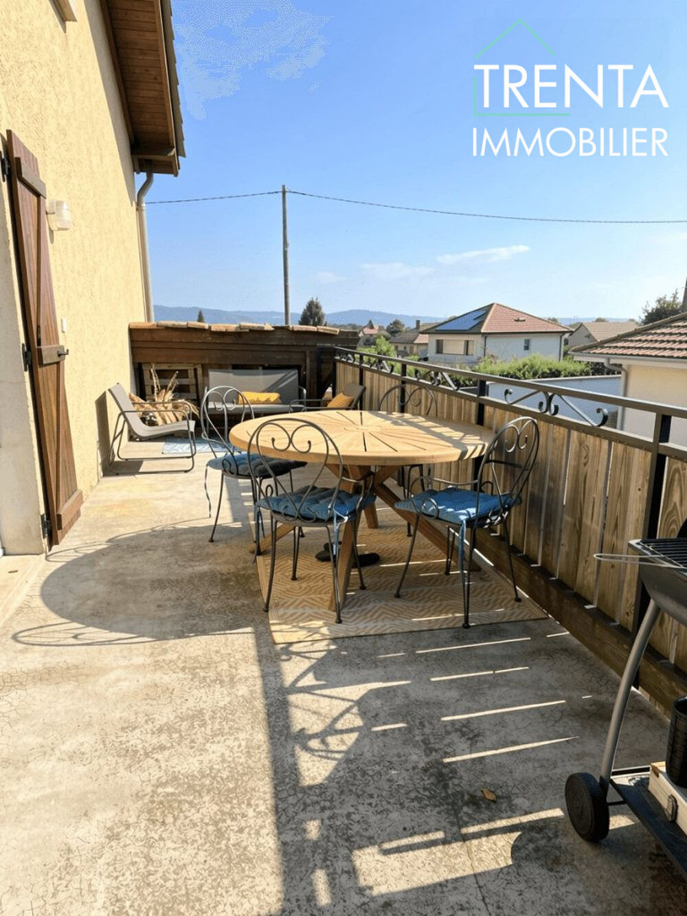 Vente Appartement Duplex de 119m², terrasse et garage Apprieu