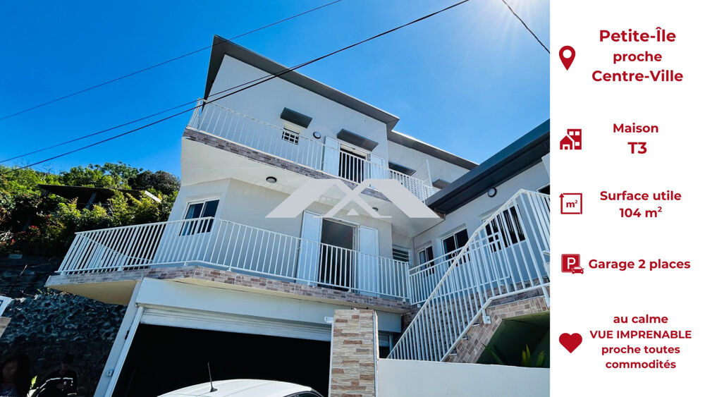 Vente Maison Vue océan imprenable – Maison 104 m² avec fort potentiel – Petite-Île