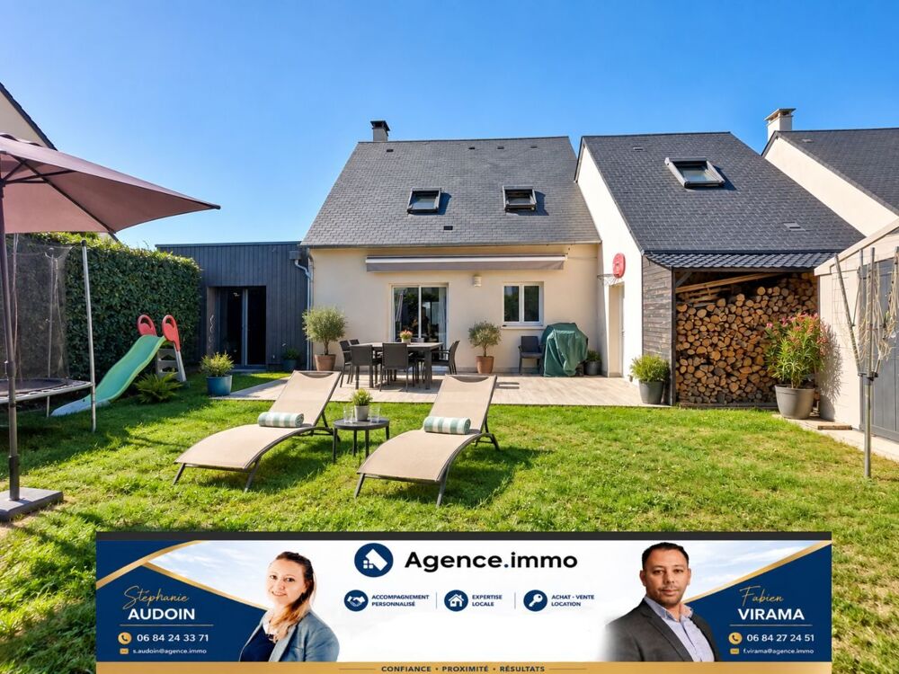 Vente Maison PAVILLON FAMILIAL – 5 CHAMBRES – CONSTRUCTION 2012 La membrolle-sur-choisille