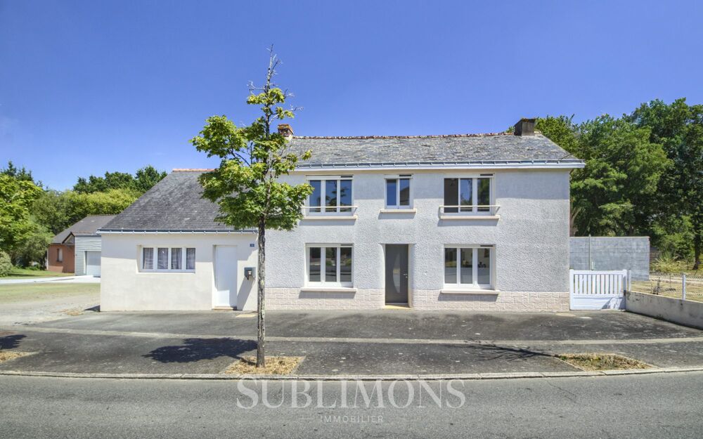 Vente Maison BESNÉ – MAISON 120 m² – 3 CHAMBRES + BUREAU – DOUBLE GAR Besné