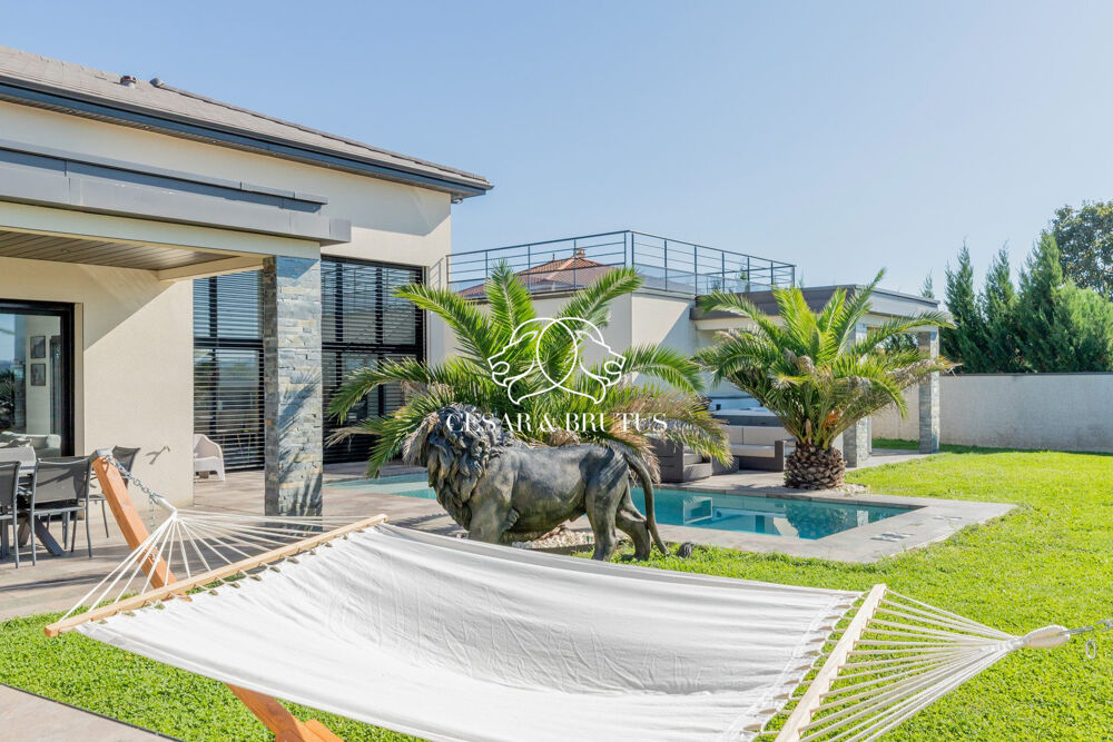 Vente Maison Prestige & volumes – Piscine, spa, T3 indépendant Satolas-et-bonce