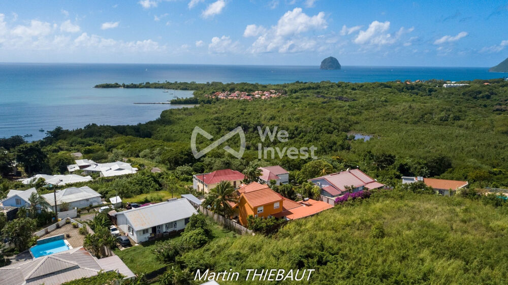 Villa avec vue mer et piscine au Diamant