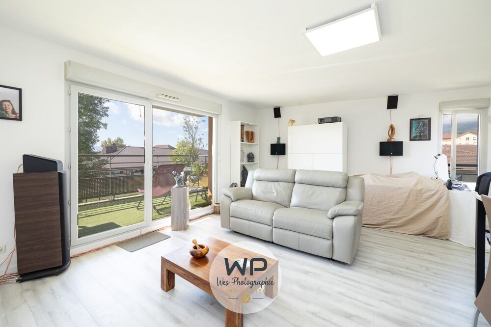 Appartement T4 traversant avec vue Mont-Blanc et Jura  Cessy