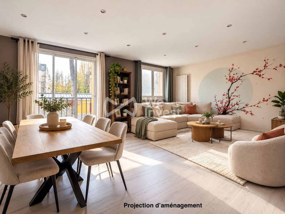 Vente Appartement Grand appartement F3/F4 , secteur Hauts de Lagny, 0 travaux, cav Lagny-sur-marne