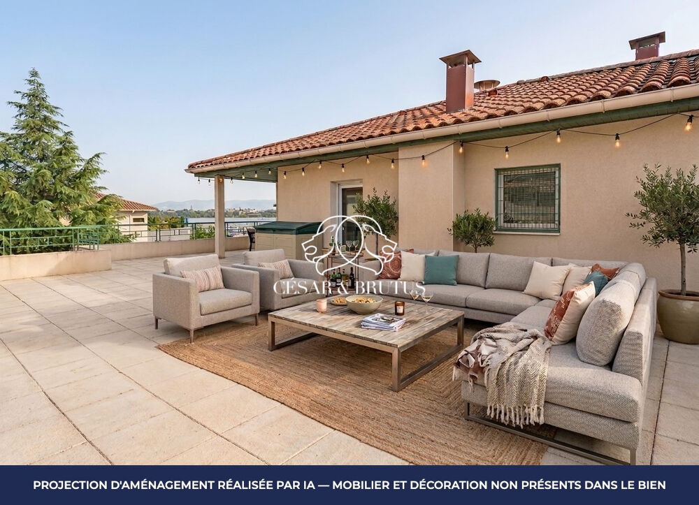 Vente Appartement Toit-Terrasse d'Exception (105 m²) : T5 traversant de 130 m² s Écully
