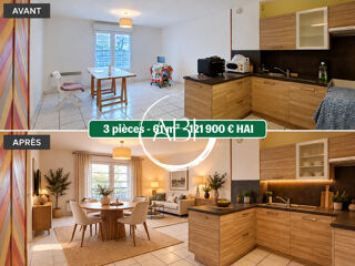  Appartement à vendre 3 pièces 63 m²