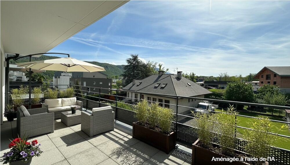 Attique 3 pièces et grande terrasse !