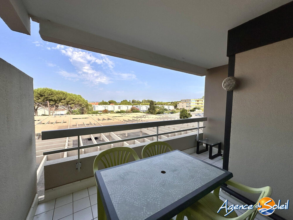 Vente Appartement Beau T1-cabine avec belle terrasse vue Canigou Canet-en-roussillon