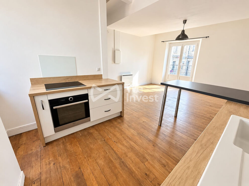 T3 BIS EN DUPLEX  RÉNOVÉ  COEUR DE VILLE