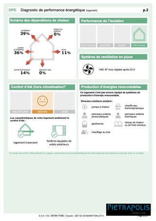  Appartement � vendre 3 pi�ces 60 m�