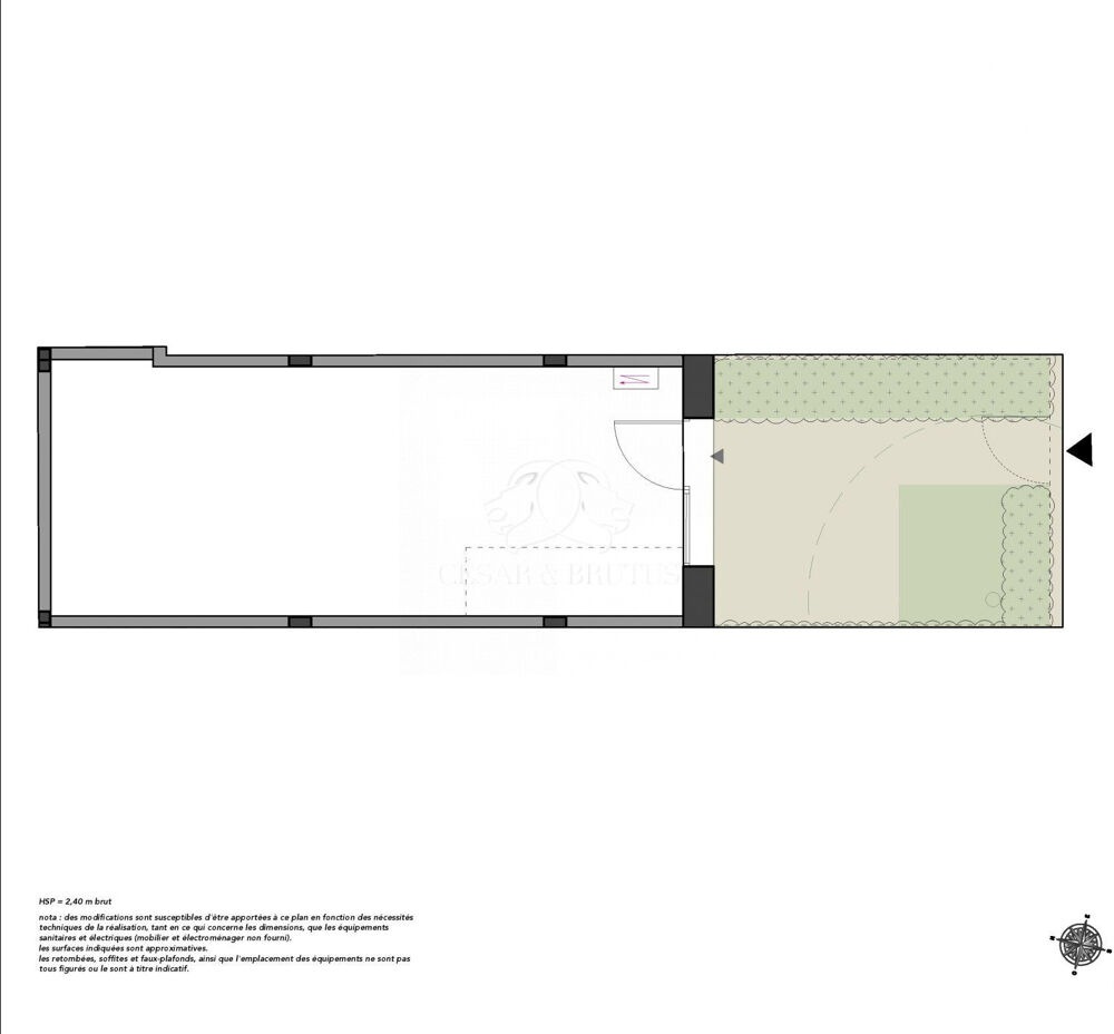 Vente Appartement Duplex Plateau brut - 57 m2 - Tassin Tassin-la-demi-lune