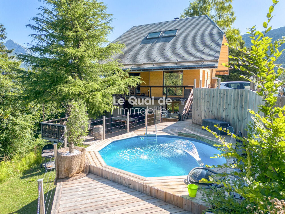 BAISSE DE PRIX : CHALET 8 PIECES (166 m²) + PISCINE
