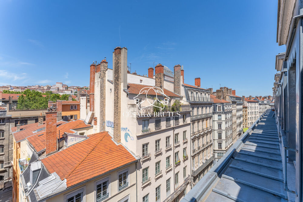 Appartement en dernier étage avec vue dégagée