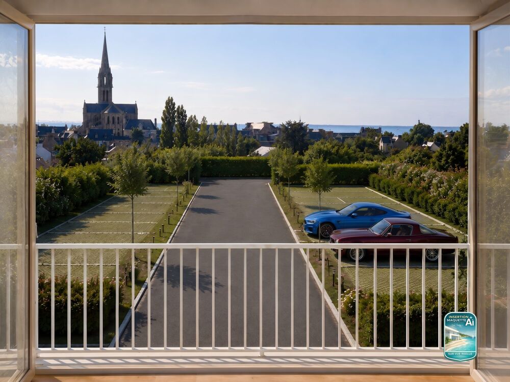 Superbe duplex dernier étage, vue mer, très grande terrasse.