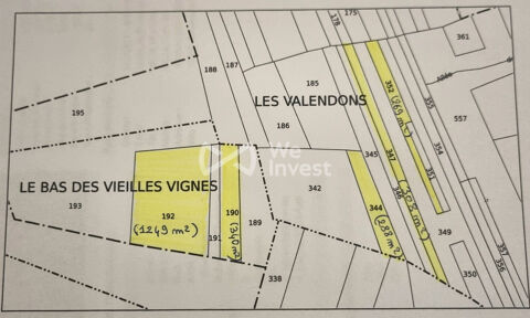   GERMIGNY L'EVEQUE : A VENDRE 5 parcelles BOISEES, NON CONSTRUC 