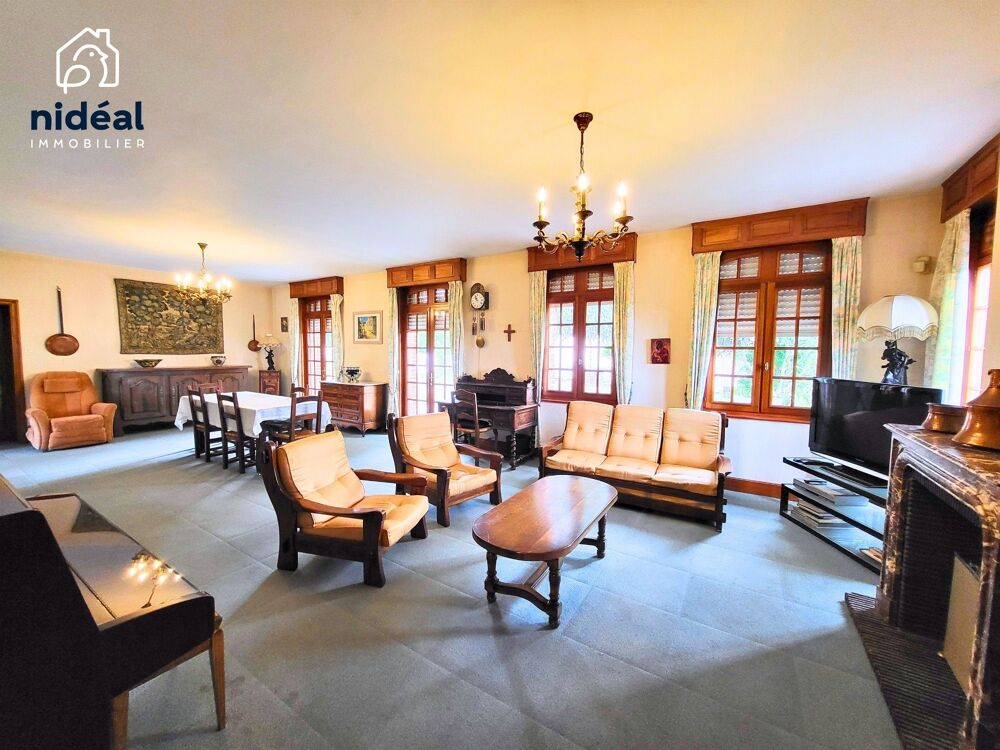Vente Maison Charme et calme : belle maison familiale, jardin et garage Solesmes