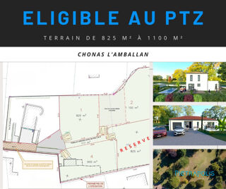  Terrain � vendre 825 m�