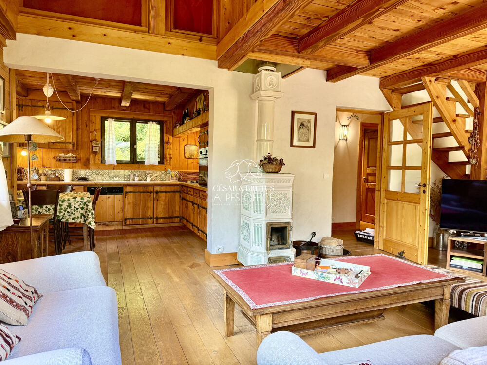Vente Maison RARE AUX PRAZ DE CHAMONIX-CHALET-5 CHAMBRES-1200 M2 DE TERRAIN- Chamonix-mont-blanc