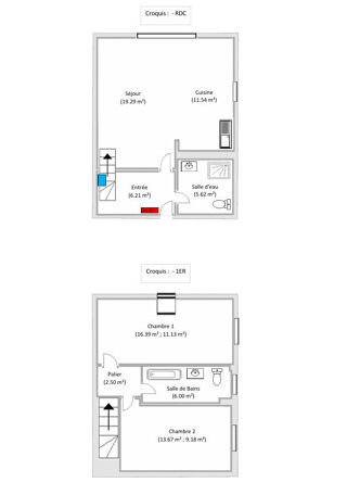  Maison � vendre 3 pi�ces 71 m�