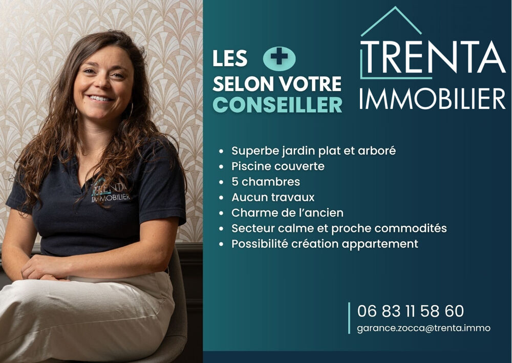 Vente Maison Charmante maison familiale de 250m2 sur une parcelle. de 2300 m2 Le grand-lemps