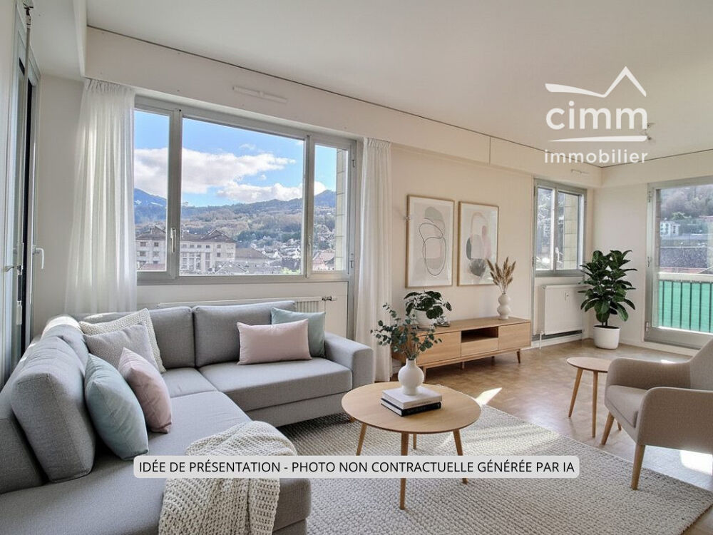 A VENDRE SALLANCHES CENTRE-VILLE (74700) APPARTEMENT 4 PIECES ET