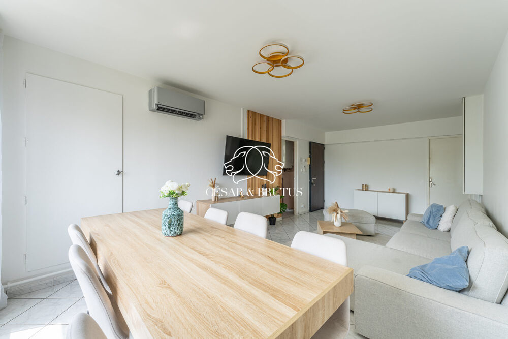 Lumineux T4 avec balcon, cave, climatisation et 3 chambres Sa