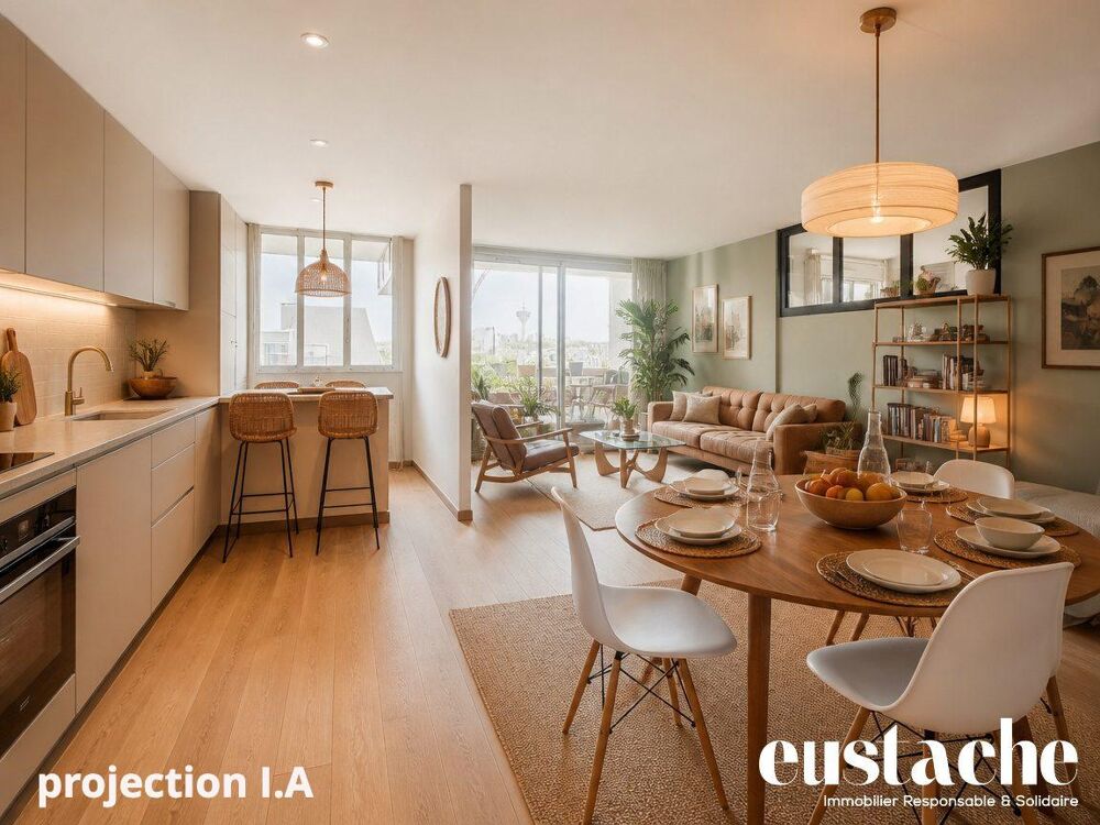 Vente Appartement Grand 3 pièces avec superbe vue sur le canal ! Pantin