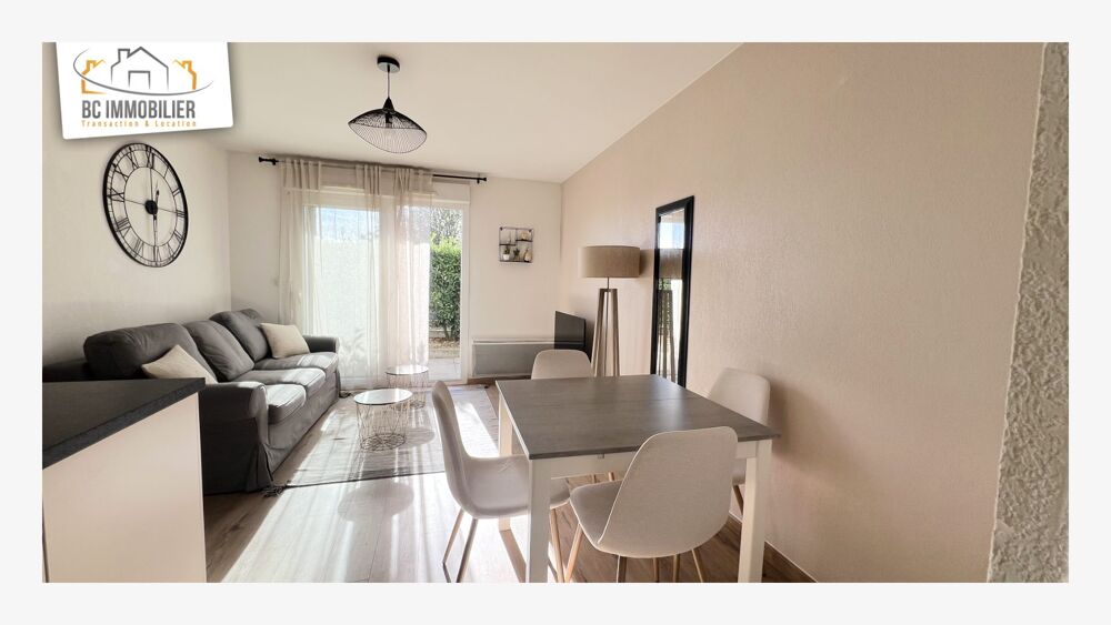 Location Appartement T2 meublé avec une terrasse et un jardin Thoiry