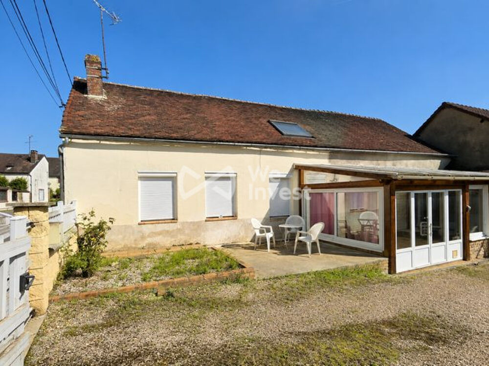 Villageoise F5 sans travaux + véranda, cave, extérieur (négo