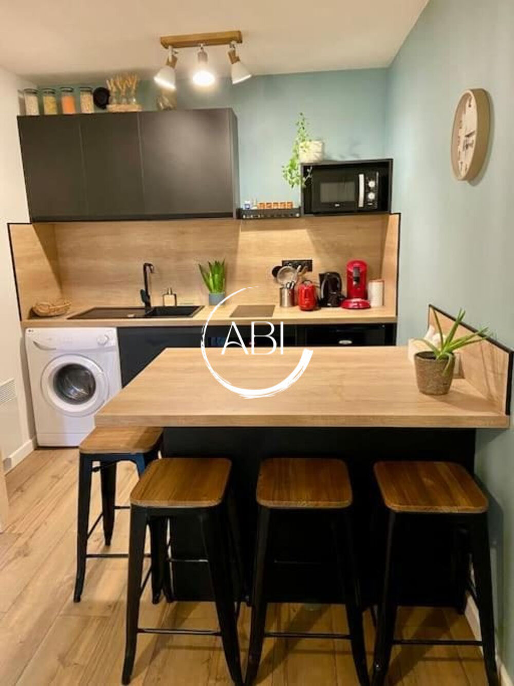 Appartement RENOVE de 36 m² (1 chambre, jardin 20 m², cave et