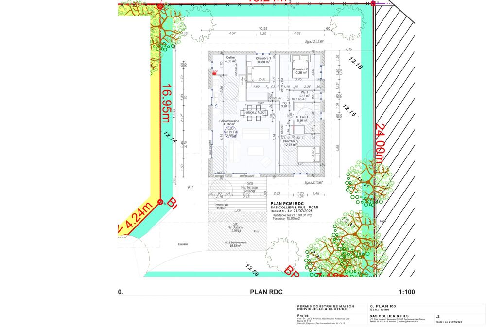 Maison neuve 3 chambres au calme